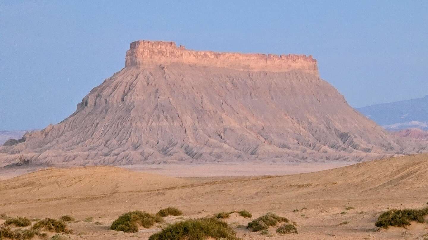 Sunrise on Factory Butte